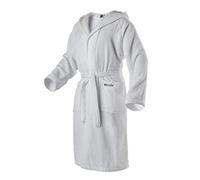 Mount Swiss Accappatoio da donna e uomo in ARBON con cappuccio in pregiato cotone, vestaglia soffice, spugna, kimono con colori e taglie a scelta S - 8XL I Bath-Robe Öko-Tex Standard 100, bianco, 3XL