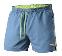 Mount Swiss Costume da bagno da uomo Dario con tasche laterali e tasca posteriore, pantaloncini da uomo alla moda, per il tempo libero, per sport acquatici, comodi pantaloncini da bagno in diversi