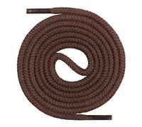 Mount Swiss©, Lacci per scarpe, premium, tondi, in 100% cotone, resistenti agli strappi, diametro 3 mm - 4 mm, 12 colori, lunghezza 45 - 200 cm, Adulti (unisex), Ms-sb-01, Dunkelbraun, 150 cm