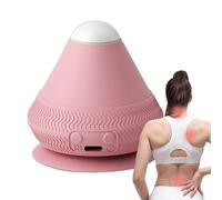 Mountable Massage Ball, Electric Massaging Fascia Roller, Foot Yoga Fitness Muscle Release, Back Adsorption Heated Massage Tool For Men And Women, Gray, Green, Blue, Violet, Pink