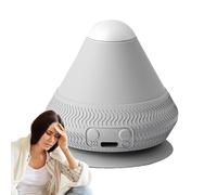 Mountable Massage Ball - Rechargeable Vibration therapys Device, Wall Suction Design, Heated Muscle Recovery Roller | Great for Back Tension Relief, Men Fitness Routine, Women Relaxation Sessions