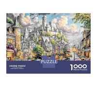 Mountain And River Flowers Puzzle 1000 Pezzi Per Adulti, 1000 Pezzi Lakeside Cottage Sfida Capricciosa Giochi Educativi Giochi Per La Decorazione Della Casa 70x50cm/1000pcs