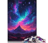 Mountain And The Sky Puzzle Impossible 1000Pcs Decorazione Per La Casa. Rilassamento E Intelligence Per Adulti E Bambini Da 12 Anni 1000pcs (75x50cm)