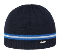Mountain Beanie by Eisbär blu scuro One Size
