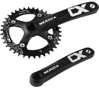 Mountain Bike 170Mm Guarnitura Con 104 BCD 32/34/36/38T Corona, Lega Di Allumini