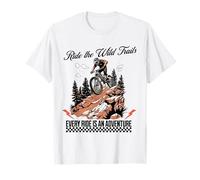 Mountain bike Avventura Cercatore di emozioni Cavaliere Downhill Maglietta