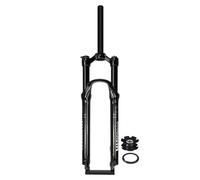 Mountain bike da 26/27,5/29 pollici, forcella con sospensione pneumatica, escursione 120 mm, forcella per freni a disco dritta/conica da 1-1/8", sgancio rapido, smorzamento del rimbalzo, manuale/remo