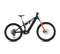 Mountain bike elettrica a sospensione completa cube stereo hybrid one77 hpc slt 800 sram 12v 800 wh bosch 120 nm 29 27 5 blu galaxy 2026 t l 175 1