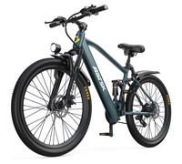 Mountain bike elettrica per adulti Aairsk GT900 da 24 pollici con batteria da 36 V e 13 Ah, 21 velocità - Nouvo