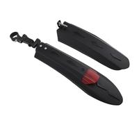 Mountain Bike Fenders,MTB Mudguards Bicycle Fnder Widen Lengthen Mountain Road Bike Mudguard 26 inch Front Rear Mudguard Adjustable MTB Cycling Fnder with Tailight Bicycle Accessories