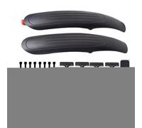 Mountain Bike Fenders | PP+nylon+alluminum lega durevole Mudguard Protector Kit | Lightweight Splash Guard Set for Road Cycling Trail Riding Rainy Weather Outdoor Mountain Biking
