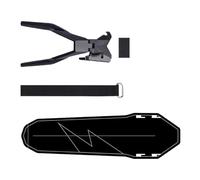 Mountain Bike Fending Board - Fango regolabile per bicicletta | Piastra di fango per bicicletta | Copertura completa spessa e larga | Fat Tyre Cycle Fending Board per cicli di montagna e strada