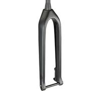 Mountain Bike Forcella Rigida 27.5" 29" Forcella da Discesa Bici con Freno A Disco in Fibra di Carbonio Forcelle Anteriori 1-1/2" Perno Passante Conico, Matte Black, 27.5in