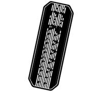 Mountain Bike Frame Protector Rimovibile verso il basso Adesivo resistente ai tubi per la strada di montagna, resistente ai graffi