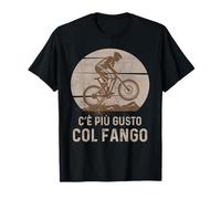 Mountain Bike MTB Fango Ciclista Downhill Divertente Maglietta