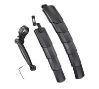 Mountain Bike Mud Guard, Telescopic Splash Set, Anteriore Rear Extendable Mudguard, Bike Splash Protection Kit, for Travel Mountain Trail Road Trip Commuting Urban Touring Cycling Use Outdoor Riding