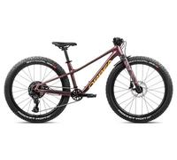 Mountain bike per bambini orbea kimu 24 h10 microshift 9v 24 rosso metallizzato sunset 2027 7 10 anni