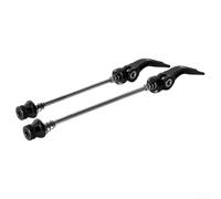 Mountain Bike Quick Release Axle CNC lega di alluminio anteriore posteriore mozzo spiedo set 145mm 180mm (nero)
