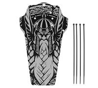 Mountain Bike S Mudguard Front e Retro Mud Guard Universal per Bicycle pieghevole in discesa (Tipo di guerriero)