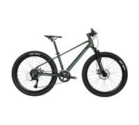 Mountain bike semi rigida per bambini scamp highfox shimano tourney 8v 24 verde kaki