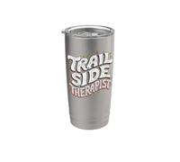Mountain Biker Trail Side Therapist MTB Cycling Bicchiere termico in acciaio inox doppia parete