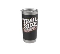 Mountain Biker Trail Side Therapist MTB Cycling Bicchiere termico in acciaio inox doppia parete
