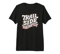 Mountain Biker Trail Side Therapist MTB Cycling Maglietta Premium