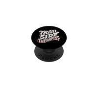 Mountain Biker Trail Side Therapist MTB Cycling PopSockets PopGrip Adesivo