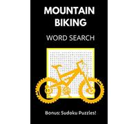 Mountain Biking Word Search: Puzzle Book for Adults and Teens with Solutions