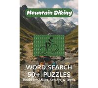 Mountain Biking Word Search Puzzle Book: Word Search with Easy to Read Print about Mountain Biking, the Outdoors and More | 6x9 inches, 111 pages | ... Gift for Vacations, Holidays and Free Times.