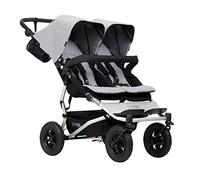 Mountain Buggy duet Buggy V3.2 - Passeggino a due posti, colore: Argento
