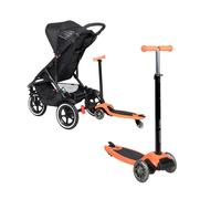 Mountain Buggy Freerider Trottinette Arancione - Accessorio Pratico per Passeggino - Nouvo