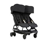 Mountain Buggy Nano Duo v1 Sibling, Passeggino gemellare - Black Nero