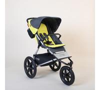 Mountain Buggy Passeggino Jogger Terrain modello Heritage V4 solus, colore: giallo e grigio