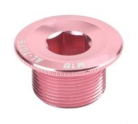 Mountain - Bullone per pedivella per bicicletta IXF M19, vite per corona in lega di alluminio, vite per corona M15 M20, antiruggine per pedivella, dado di fissaggio per braccio della guarnitura (rosa