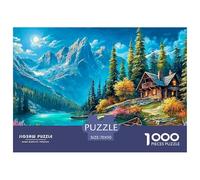 Mountain CabinFormidable 1000-Piece Jigsaw Puzzles for Adults An Odyssey of Impossible, Hard, And Difficult Challenging Puzzle Educational Games - The Ultimate Gift for Dedicated Adult And Teen Puzzl
