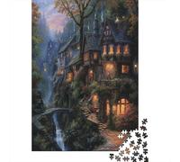 Mountain Cottage Puzzle 1000 Pezzi, Puzzle Da 1000 Pezzi Per Adulti, Jigsaw Puzzle 1000 Pezzi, Puzzle Adulti Puzzle Bambini Puzzles Classici 1000pcs (75x50cm)