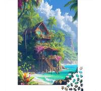 Mountain Cottage Puzzles, Puzzle 1000 Pezzi,Puzzle Per Adulti, Puzzle Stampa Di Alta Qualità 1000pcs (75x50cm)