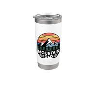 Mountain Dad Bicchiere termico in acciaio inox doppia parete