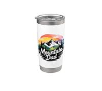 Mountain Dad Bicchiere termico in acciaio inox doppia parete