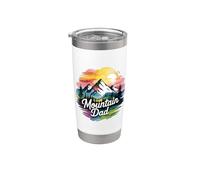 Mountain Dad Bicchiere termico in acciaio inox doppia parete