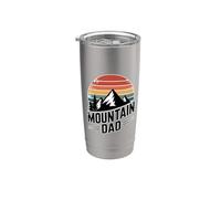 Mountain Dad Bicchiere termico in acciaio inox doppia parete