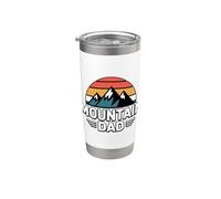 Mountain Dad Bicchiere termico in acciaio inox doppia parete