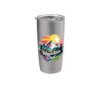 Mountain Dad Bicchiere termico in acciaio inox doppia parete