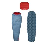 Mountain Equipment - Cuscino gonfiabile - Pack Sacco a pelo + Materassino Snowleader