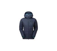 Mountain equipment donna cappotto con cappuccio earthrise blu