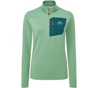 Mountain Equipment - Women's Lumiko Zip T - Pullover in pile 36 turchese