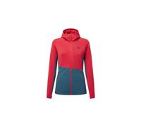 Mountain equipment durian hooded jacket red blue women s