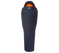 Mountain Equipment - Glacier 300 - Sacco a pelo in piuma Long - Body Size: 200 cm Zip: Left Obsidian