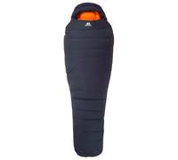 Mountain Equipment - Glacier 700 - Sacco a pelo in piuma Long - Body Size: 200 cm Zip: Left Obsidian